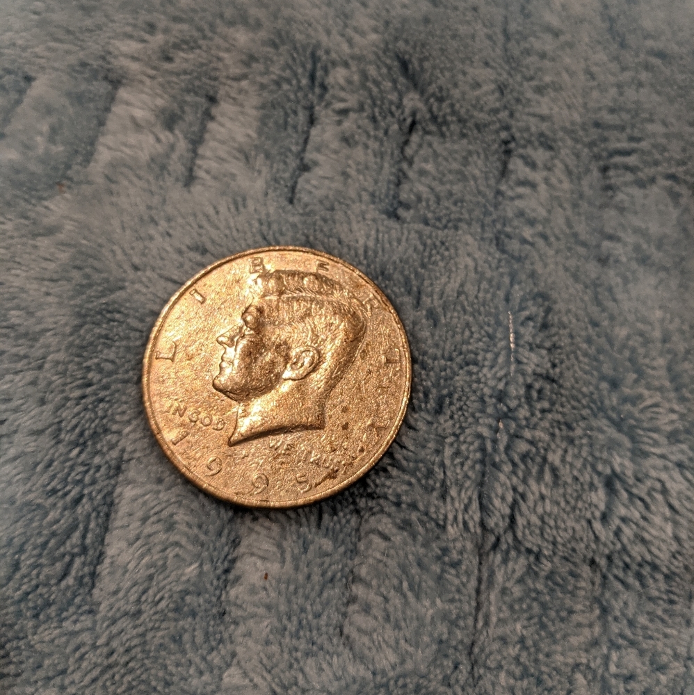Rare coin! American! Silver and copper. 1995,